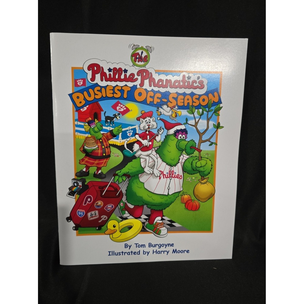 Philadelphia Phillies Phanatic 2023 Busiest Off Season Book Tom Burgoyne MLB
